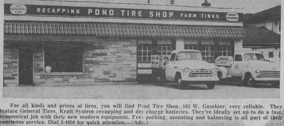 Pond Tire History