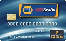  NAPA Credit Card in Taunton, MA
