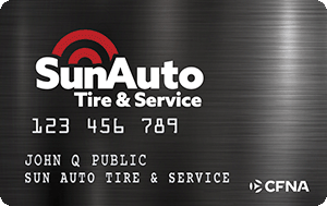 Sun Auto and Tire Credit Card