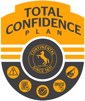 Continental Total Confidence Plan for Roadside Assistance Flat Tires