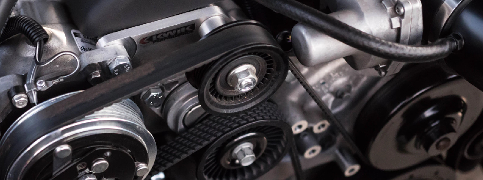 closeup of engine components to promote engine repair at Van's Tires & Service in Akron and Streetsboro, OH